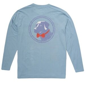 Southern Proper Original Logo long sleeve t-shirt Blue Size Large